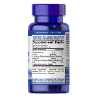 Puritan's Pride Chelated Calcium Magnesium Zinc 100s - Med7 Online
