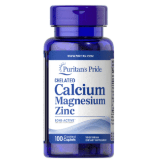 Puritan's Pride Chelated Calcium Magnesium Zinc 100s - Med7 Online