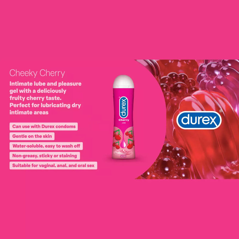 Durex Play Very Cherry Lube 50ml - Med7 Online
