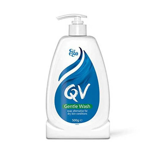 EGO QV Gentle Wash 500g – Soap-Free Daily Cleanser for Sensitive Skin