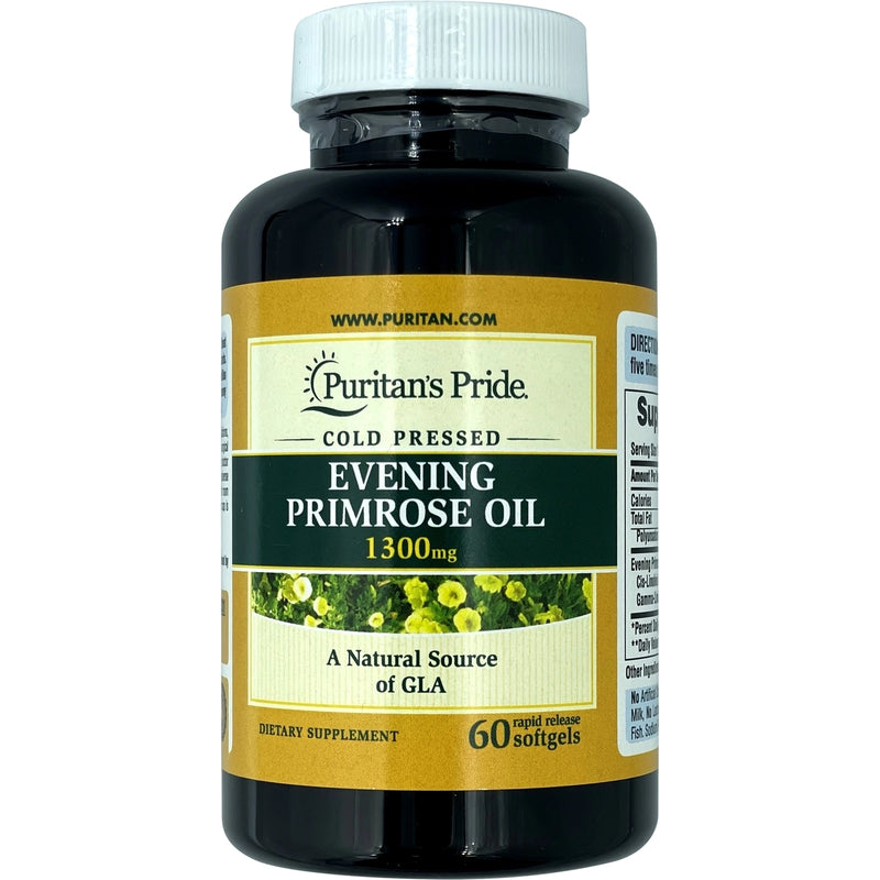 PURITANS PRIDE Evening Primrose Oil 1300mg Softgels 60s - Med7 Online