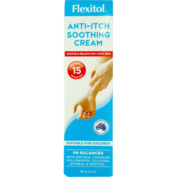 Flexitol Anti Itch Soothing Cream, 85g - Med7 Online