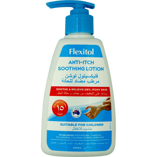 Flexitol Anti Itch Soothing Lotion, 250ml - Med7 Online