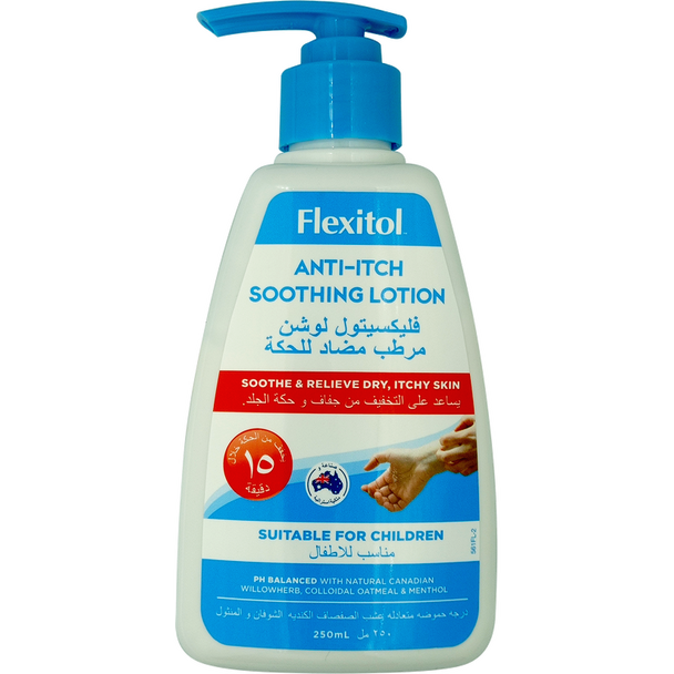 Flexitol Anti Itch Soothing Lotion, 250ml - Med7 Online