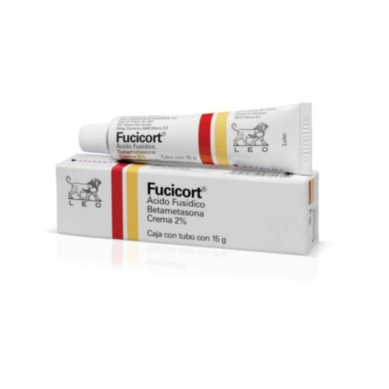 Fucicort Cream 20mg/g (Fusidic Acid/Betamethasone) 15g/Tube by LEO Fucicort Cream (Fusidic Acid/Betamethasone)