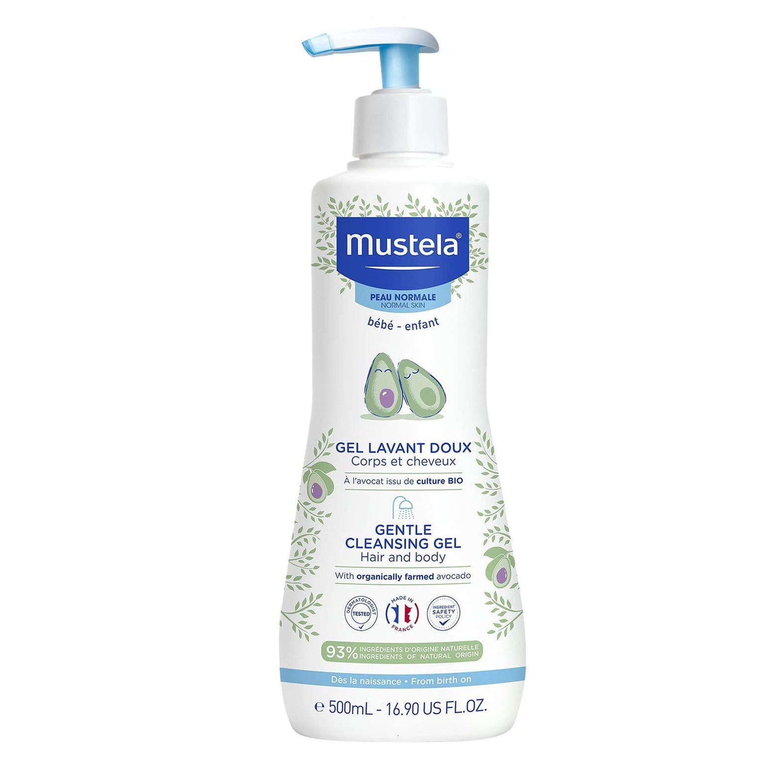 Mustela Gentle Cleansing Gel - 500 ml