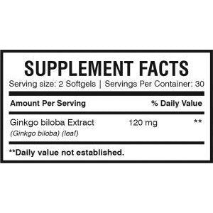 AMS GINKGO BILOBA CAPSULES 60S - Med7 Online