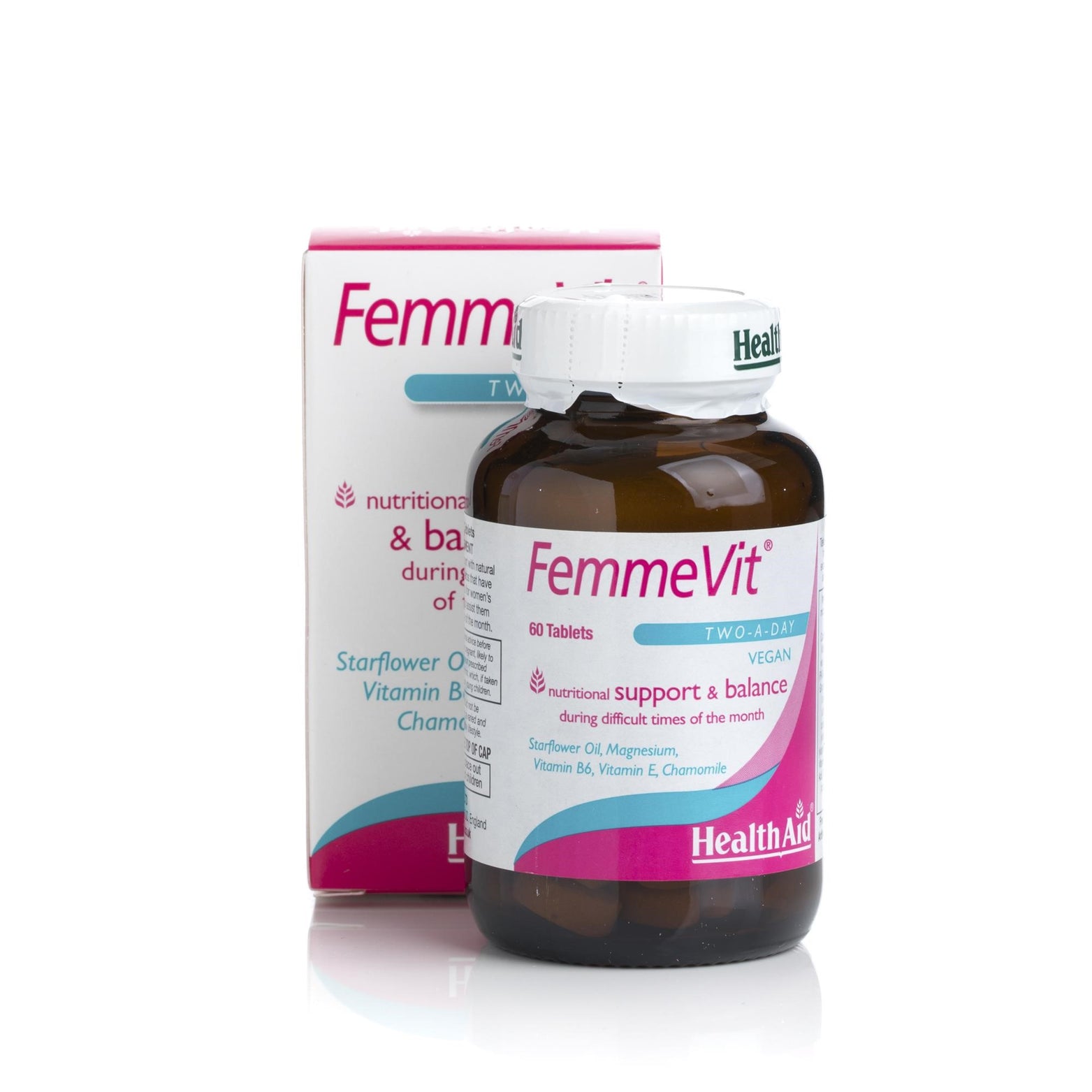 HEALTH AID FEMMEVIT PMS 60STAB - Med7 Online