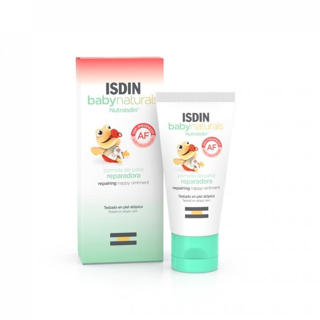 ISDIN BabyNaturals Nutraisdin Repairing Nappy Ointment 50ml – Baby Diaper Care Cream