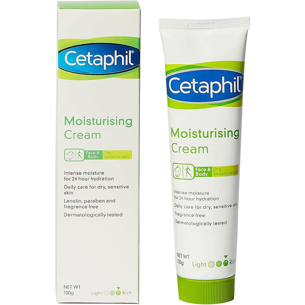 Cetaphil Moisturizing Cream Tube - 100 Grams