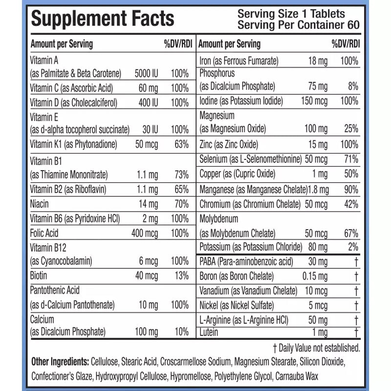 MEGATON MEN SUPER MULTIVITAMIN( Brand: NATURAL FERVOR) - Med7 Online