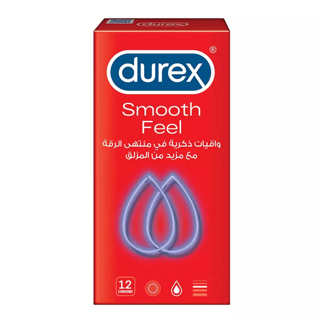 Durex Feel Smooth Condoms 12pcs - Med7 Online