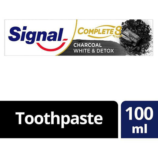 Signal Complete 8 Actions Charcoal Toothpaste 100ml - Med7 Online