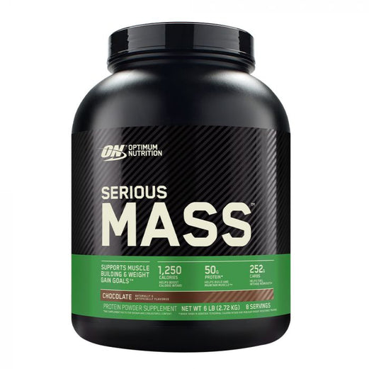 Optimum Nutrition Serious Mass 6lb High-Calorie Weight Gainer for muscle growth and mass gain