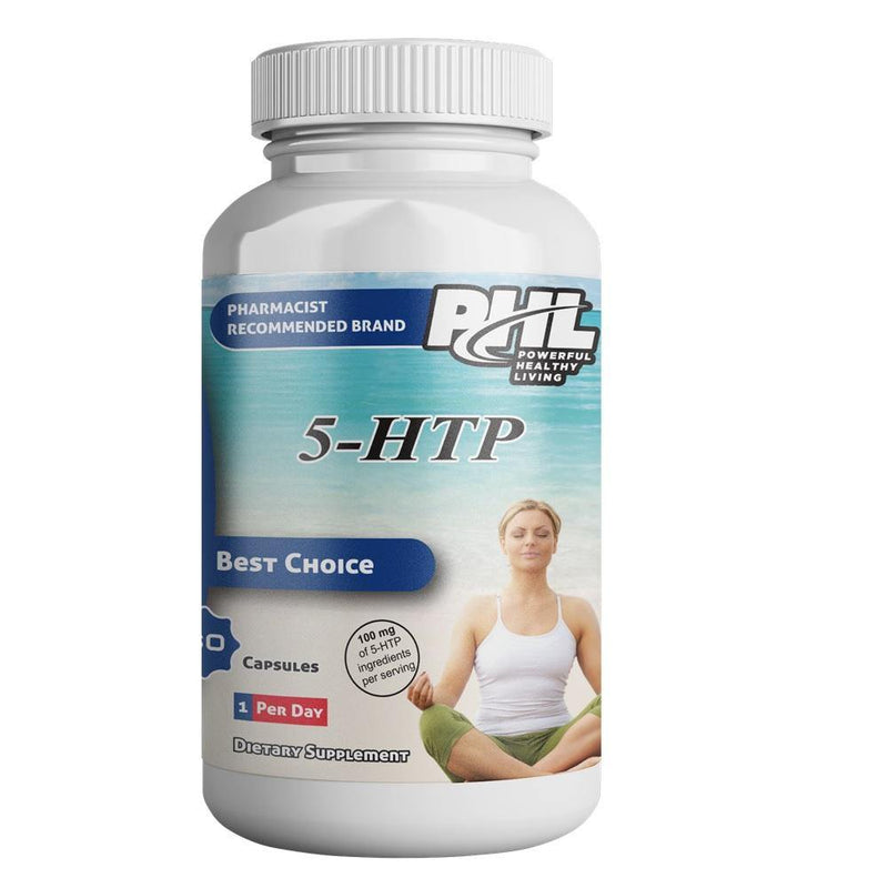PHL 5-Hydroxytryptophan 100 mg Capsules 60's - Med7 Online