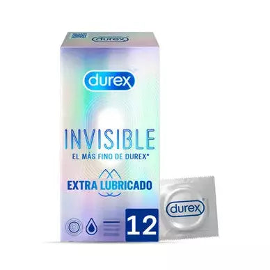 Durex® Invisible extra fine extra lubricated 12pcs - Med7 Online
