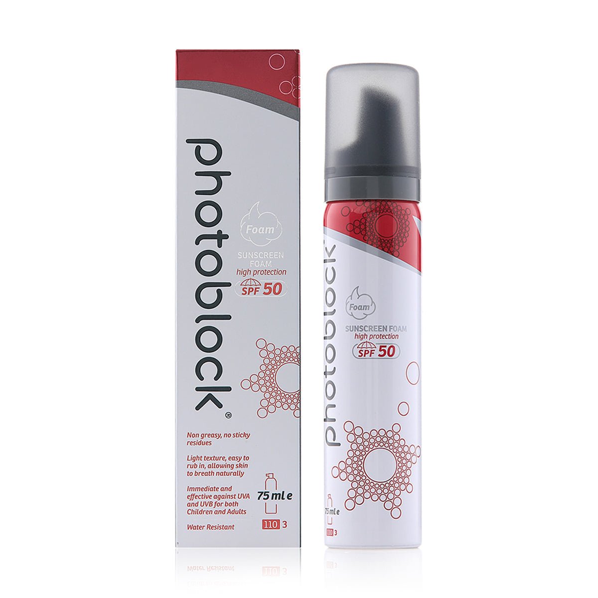 رغوة الحماية من أشعة الشمس ديرما فوتوبلوك SPF50 75 مل