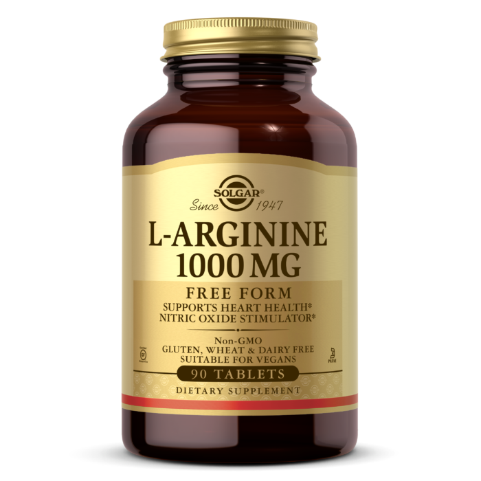 SOLGAR L-ARGININE 1000 MG TABLETS 90S 0150 - Med7 Online