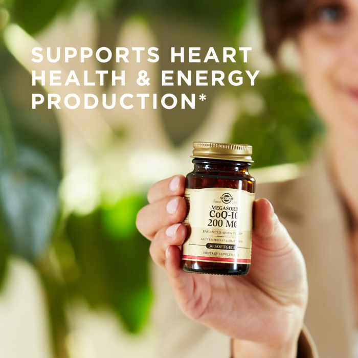 SOLGAR MEGASORB COQ-10 200 MG SOFTGELS 30's - Med7 Online