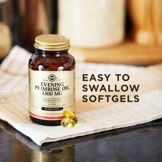 SOLGAR EVENING PRIMROSE OIL 1300 MG SOFTGELS - Med7 Online