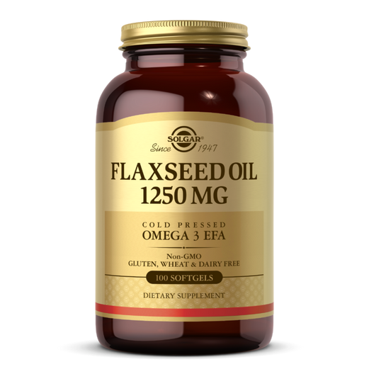 SOLGAR FLAXSEED OIL 1250 MG SOFTGELS 100S - Med7 Online