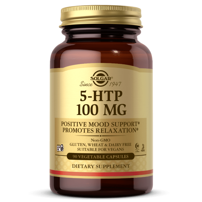 SOLGAR 5HTP 100MG CAP 90s