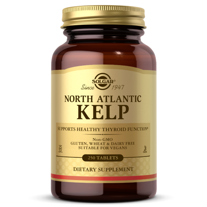SOLGAR NORTH ATLANTIC KELP TABLETS 250S - Med7 Online