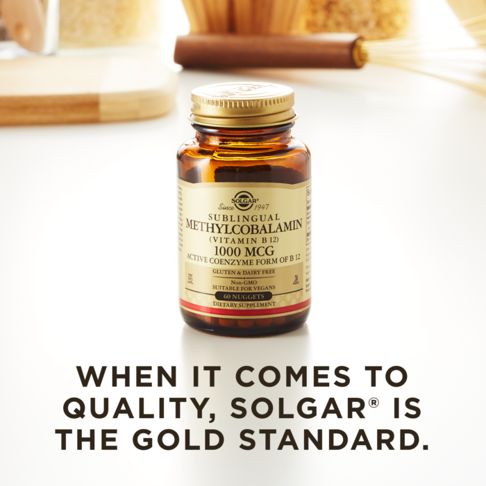 SOLGAR METHYLCOBALAMIN (VITAMIN B12) 1000 MCG NUGGETS 60S - Med7 Online