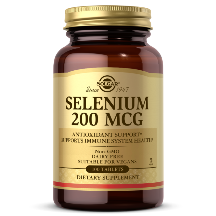 SOLGAR SELENIUM 200 MCG TABLETS 100S - Med7 Online