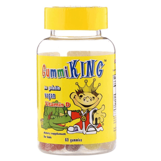Gummi King Vitamin D Dietary Supplement - 60 Gummies - Med7 Online