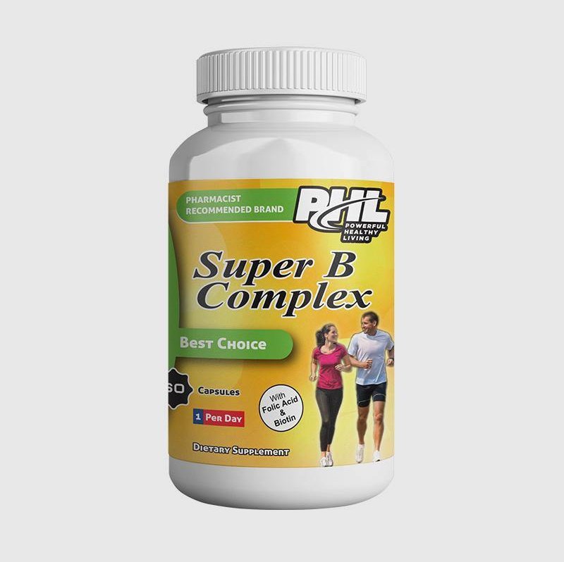 PHL Super B-Complex 60 Capsules - Med7 Online