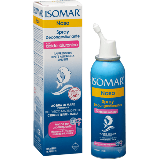 ISOMAR nose decongestant spray with hyaluronic acid 100ml - Med7 Online