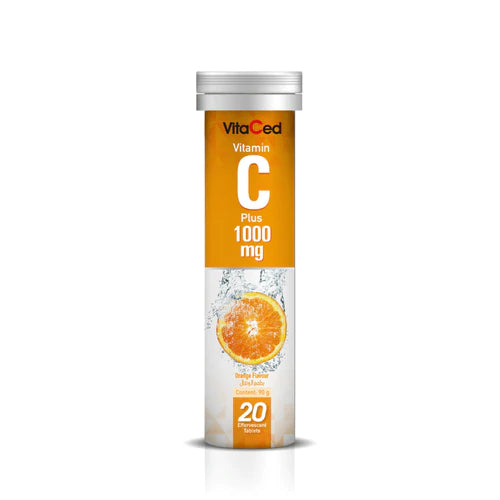 VitaCed Vitamin C Plus 1000 MG Effervescent 20s - Med7 Online