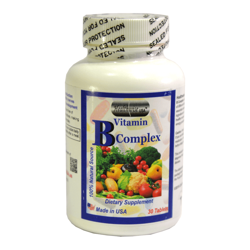 Healthwise Vitamin B Complex, 60's - Med7 Online