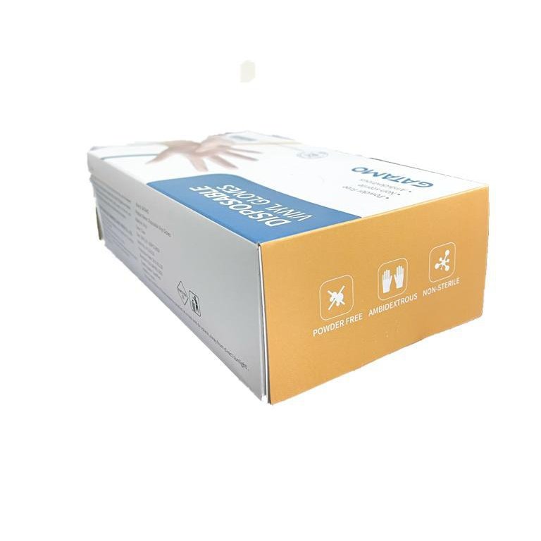 Gatamo Vinyl Powder Free Gloves, 100 Pieces, Large - Med7 Online
