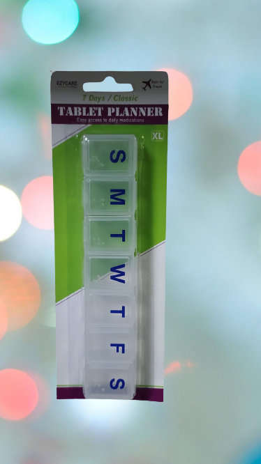Ezycare 7 Days Classic Tablet Planner XL - Med7 Online