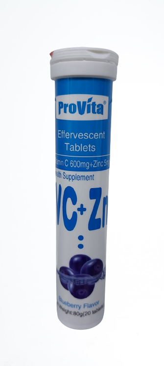 PROVITA VITAMIN C+ Zinc Tablets  20s