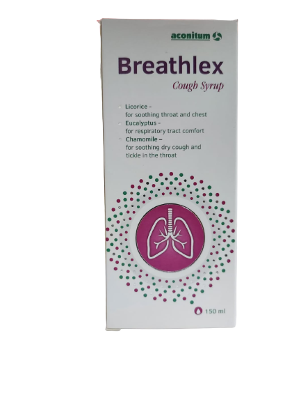 ACONITUM BREATHLEX COUGH SYRUP 150ML.