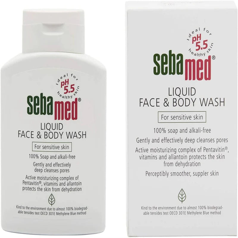 SEBAMED LIQUID FACE AND BODY WASH