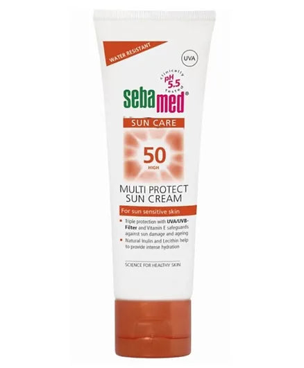 SEBAMED  Multi Protect Sun Cream SPF 50 + High - 75ml.