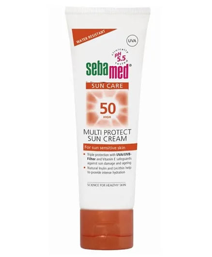 SEBAMED  Multi Protect Sun Cream SPF 50 + High - 75ml.