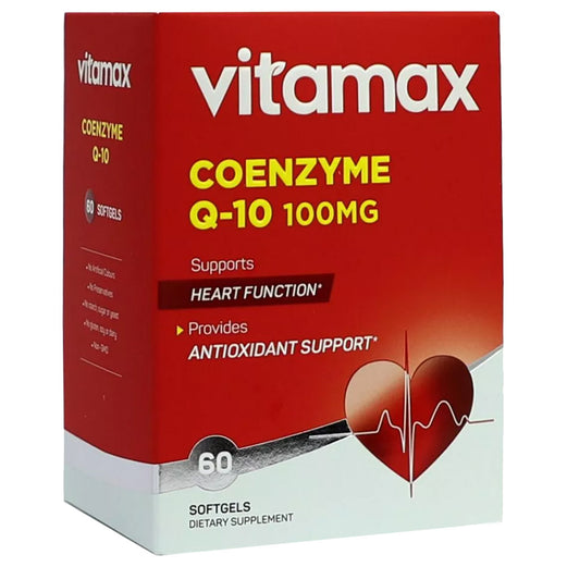 Vitamax Coenzyme Q10 100 mg Softgels 60's