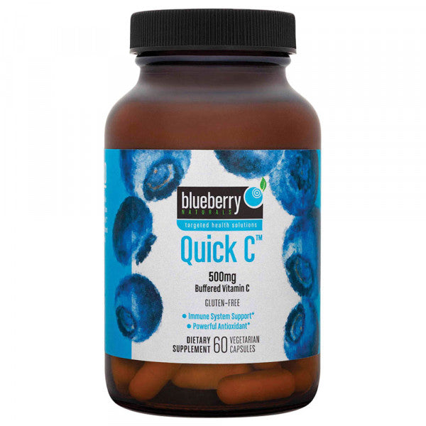 Blueberry Naturals Buffered Quick C 1000mg Tablets 60's