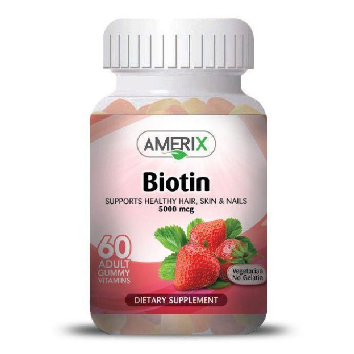 Amerix Biotin Adult 60's Gummies - Med7 Online