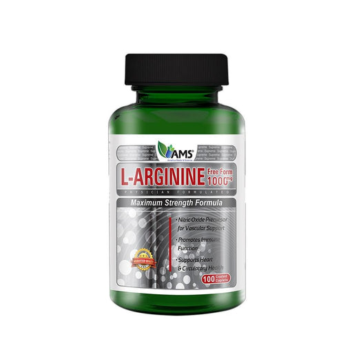 AMS L-Arginine 1000 mg Coated Caplets 100's - Med7 Online