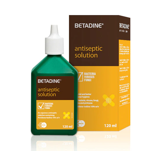 BETADINE ANTISEPTIC SOLUTION 120ML