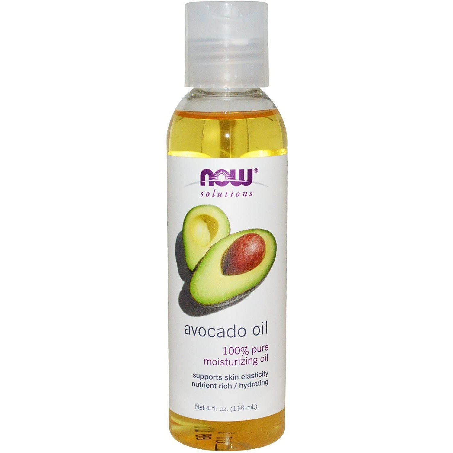 Now Foods, Solutions, Avocado Oil, 4 fl oz (118 ml) - Med7 Online