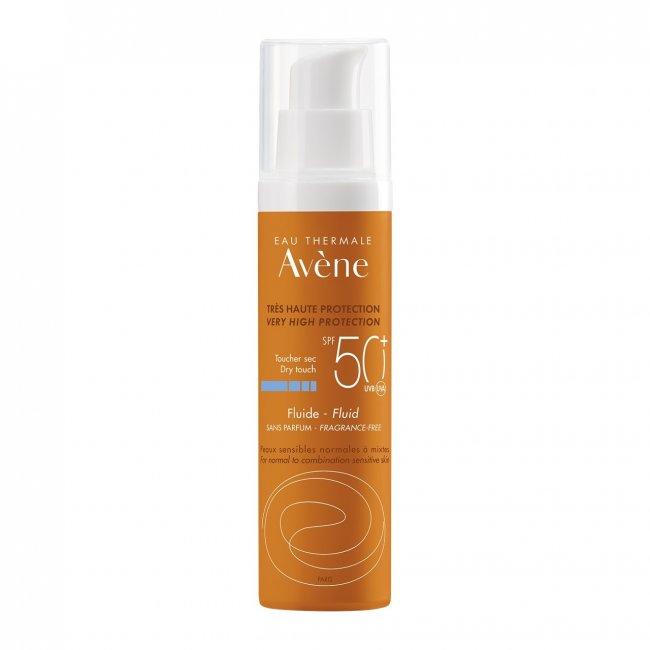 Avène Sun High Protection Fluid Fragrance-Free SPF50 + 50ml - Med7 Online