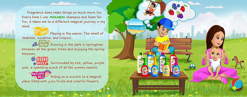 Peekaboo Kids 3 In 1 Shampoo, Conditioner And Body Wash, Awesomeness, 400 ml - Med7 Online