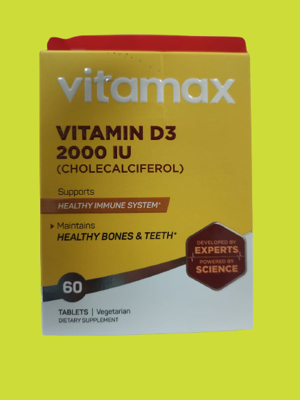 VITAMAX VITAMIN D3 2000IU 30/60S(cholecalciferol)
